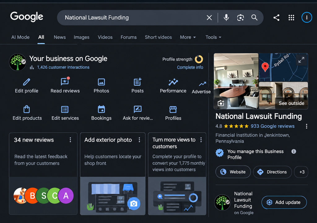 What happens when people can finally find you website