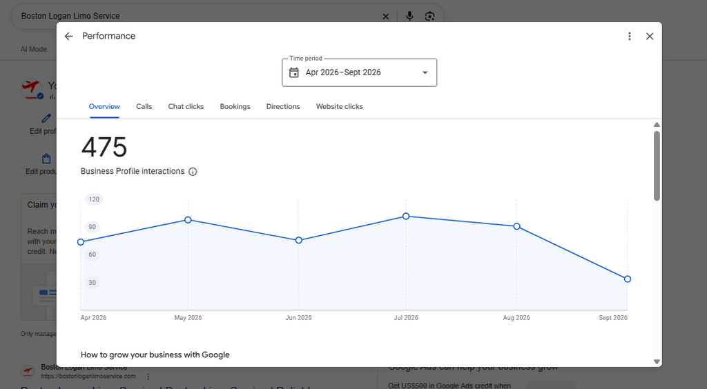 Google my business growth
